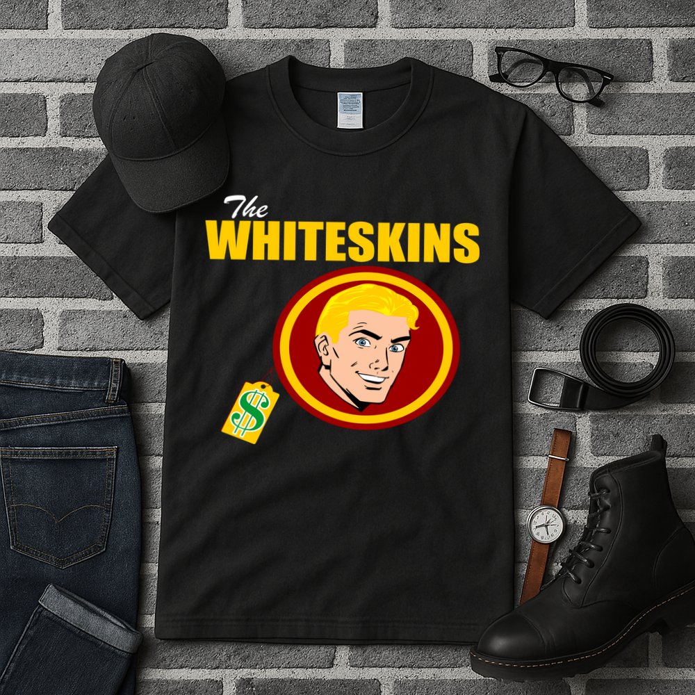 Whiteskins Football Native American Indian Tall T-Shirt