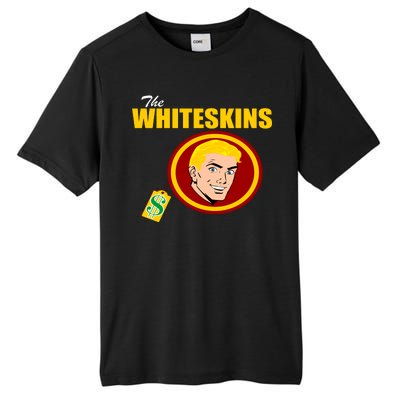 Whiteskins Football Native American Indian Tall Fusion ChromaSoft Performance T-Shirt