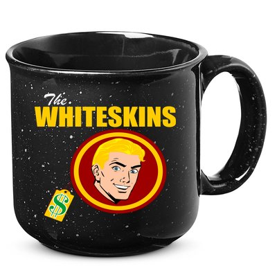 Whiteskins Football Native American Indian 15oz Campfire Ceramic Mug