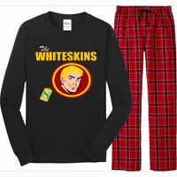 Whiteskins Football Native American Indian Long Sleeve Pajama Set