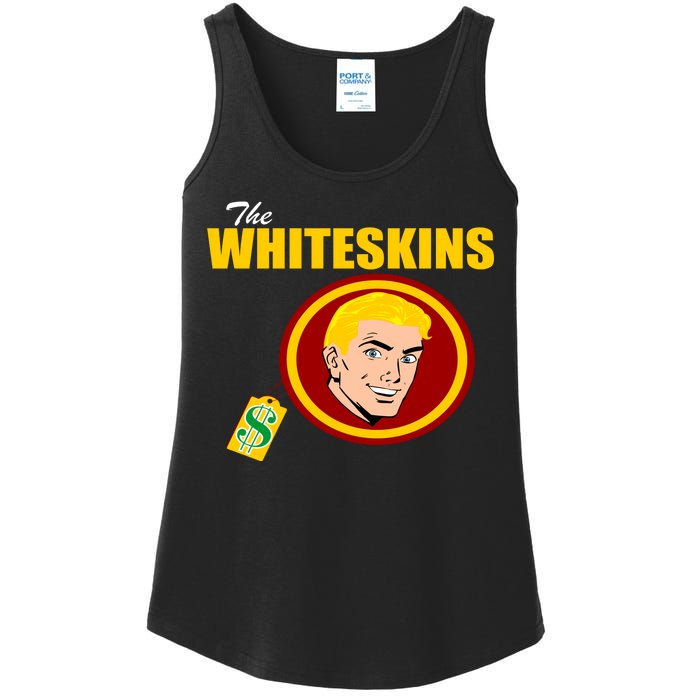 Whiteskins Football Native American Indian Ladies Essential Tank