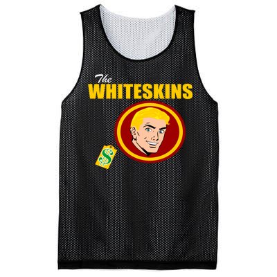 Whiteskins Football Native American Indian Mesh Reversible Basketball Jersey Tank