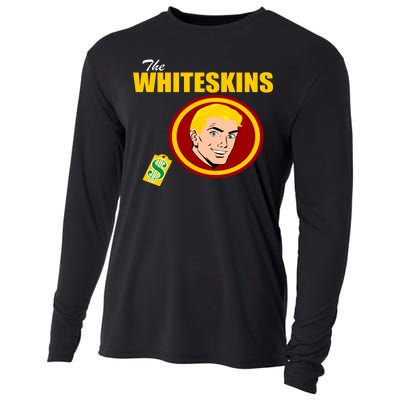 Whiteskins Football Native American Indian Cooling Performance Long Sleeve Crew