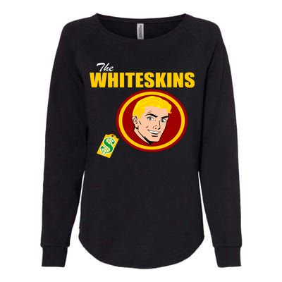 Whiteskins Football Native American Indian Womens California Wash Sweatshirt