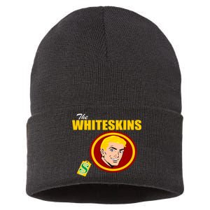 Whiteskins Football Native American Indian Sustainable Knit Beanie