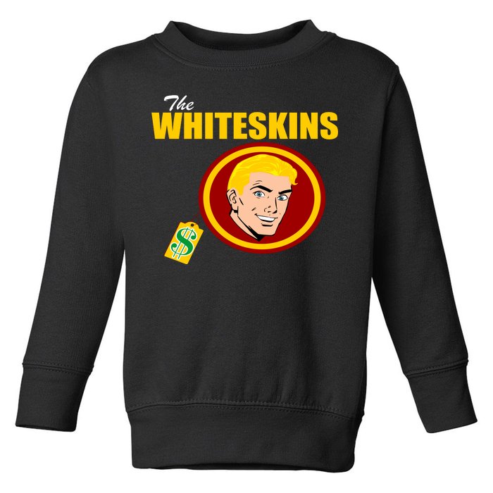 Whiteskins Football Native American Indian Toddler Sweatshirt