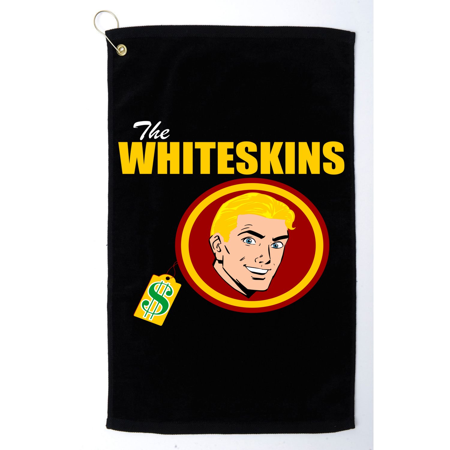 Whiteskins Football Native American Indian Golf Towel