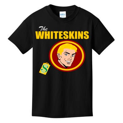 Whiteskins Football Native American Indian Kids T-Shirt