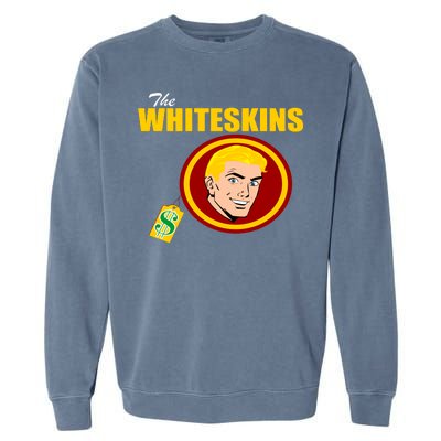 Whiteskins Football Native American Indian Garment-Dyed Sweatshirt