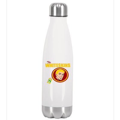 Whiteskins Football Native American Indian Stainless Steel Insulated Water Bottle