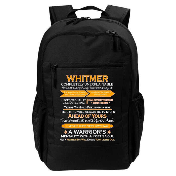 Whitmer Completely Unexplainable Backpack