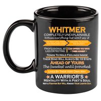Whitmer Completely Unexplainable 11oz C Handle Ceramic Mug