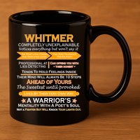 Whitmer Completely Unexplainable 11oz C Handle Ceramic Mug
