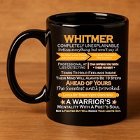 Whitmer Completely Unexplainable 11oz C Handle Ceramic Mug