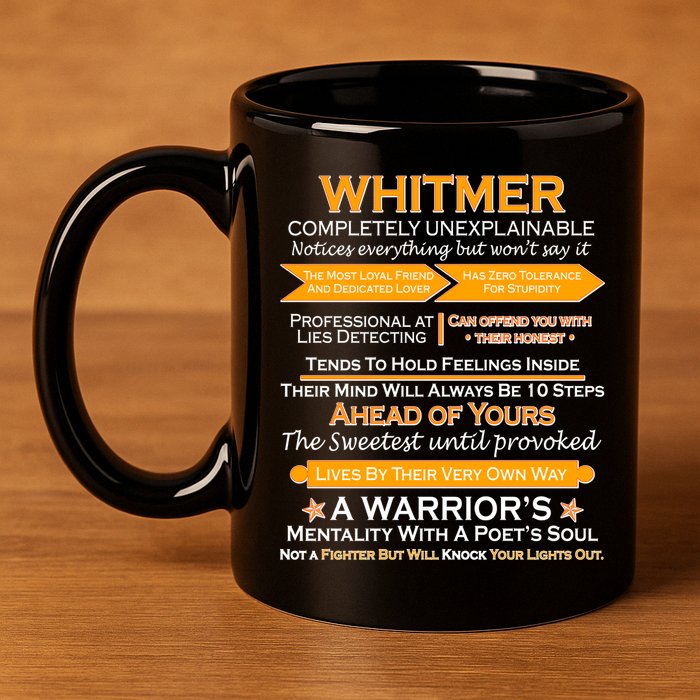 Whitmer Completely Unexplainable 11oz C Handle Ceramic Mug