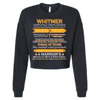 Whitmer Completely Unexplainable Cropped Pullover Crew