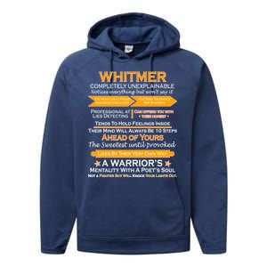 Whitmer Completely Unexplainable Performance Fleece Hoodie