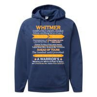 Whitmer Completely Unexplainable Performance Fleece Hoodie