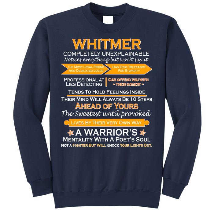 Whitmer Completely Unexplainable Sweatshirt