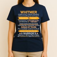 Whitmer Completely Unexplainable T-Shirt