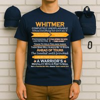 Whitmer Completely Unexplainable T-Shirt