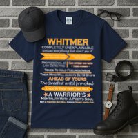Whitmer Completely Unexplainable Tall T-Shirt