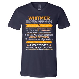 Whitmer Completely Unexplainable V-Neck T-Shirt