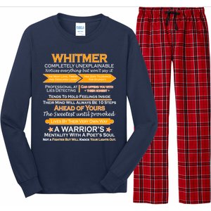 Whitmer Completely Unexplainable Long Sleeve Pajama Set