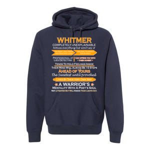 Whitmer Completely Unexplainable Premium Hoodie