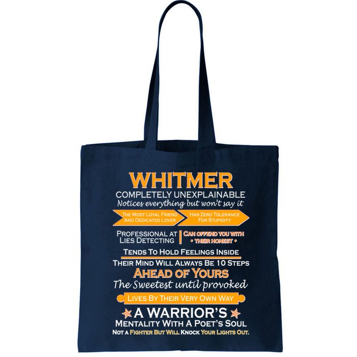 Whitmer Completely Unexplainable Bag