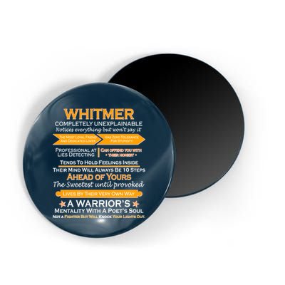 Whitmer Completely Unexplainable Magnet