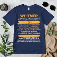 Whitmer Completely Unexplainable Premium T-Shirt