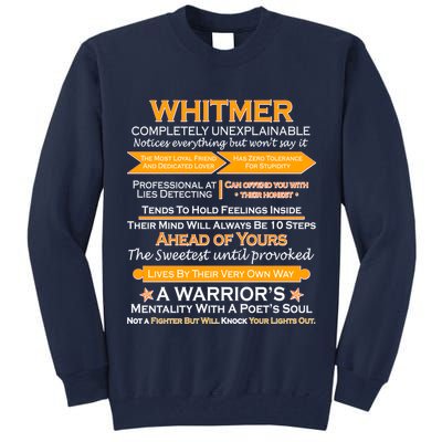 Whitmer Completely Unexplainable Tall Sweatshirt