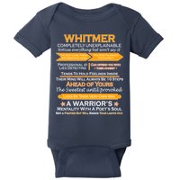 Whitmer Completely Unexplainable Baby Bodysuit