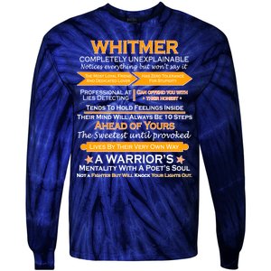 Whitmer Completely Unexplainable Tie-Dye Long Sleeve Shirt