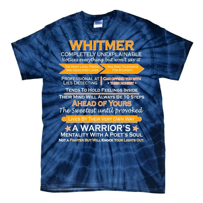 Whitmer Completely Unexplainable Tie-Dye T-Shirt