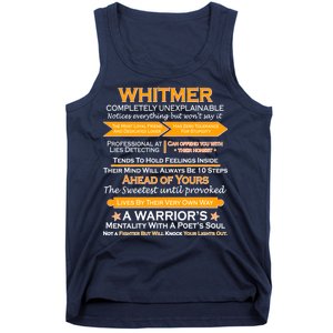 Whitmer Completely Unexplainable Tank Top