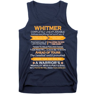 Whitmer Completely Unexplainable Tank Top