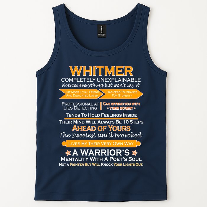 Whitmer Completely Unexplainable Tank Top