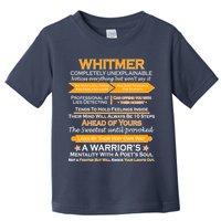 Whitmer Completely Unexplainable Toddler T-Shirt
