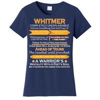 Whitmer Completely Unexplainable Women's T-Shirt