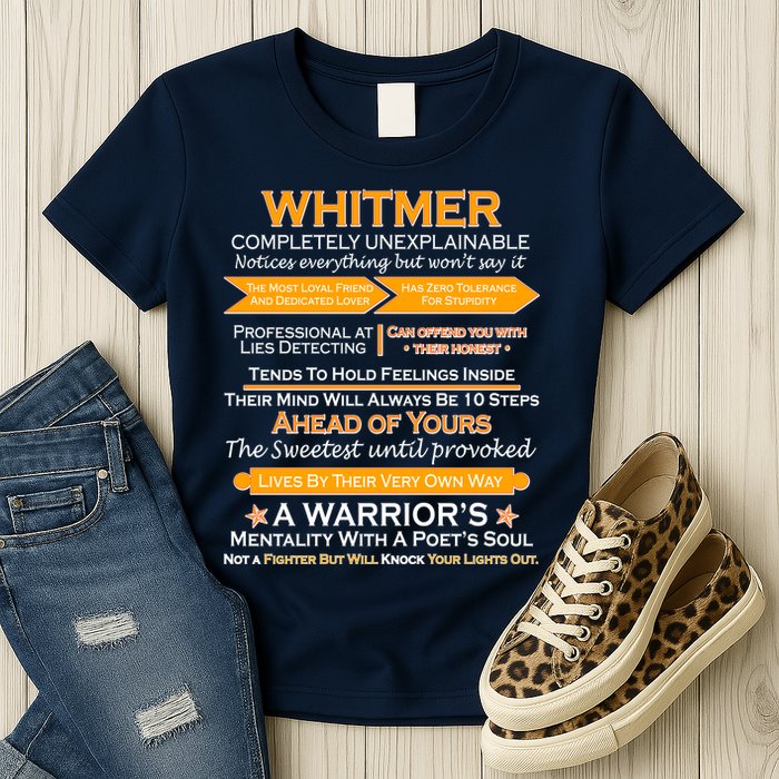 Whitmer Completely Unexplainable Womens T-Shirt