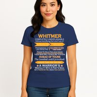 Whitmer Completely Unexplainable Womens T-Shirt