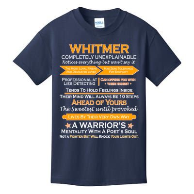 Whitmer Completely Unexplainable Kids T-Shirt