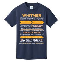 Whitmer Completely Unexplainable Kids T-Shirt