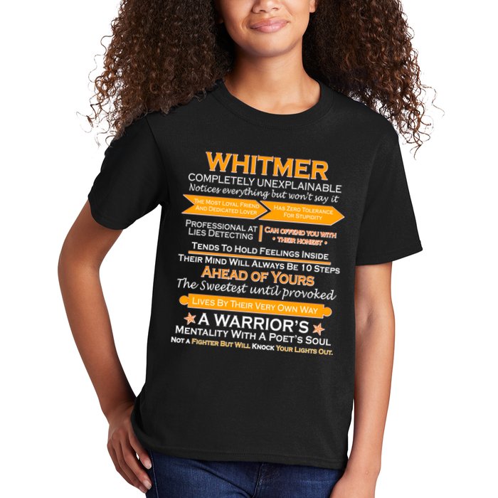 Whitmer Completely Unexplainable Kids T-Shirt
