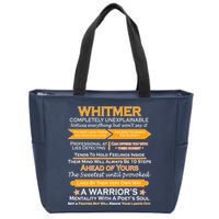 Whitmer Completely Unexplainable Zip Tote Bag