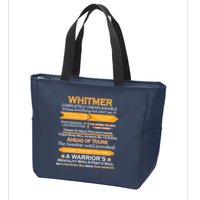 Whitmer Completely Unexplainable Zip Tote Bag