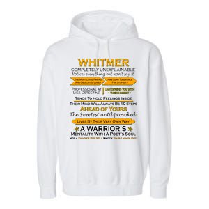 Whitmer Completely Unexplainable Garment-Dyed Fleece Hoodie