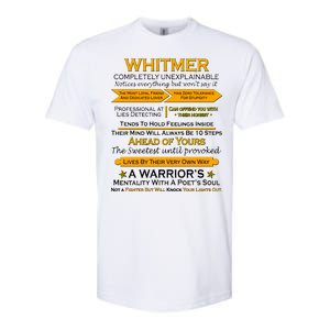 Whitmer Completely Unexplainable Softstyle CVC T-Shirt